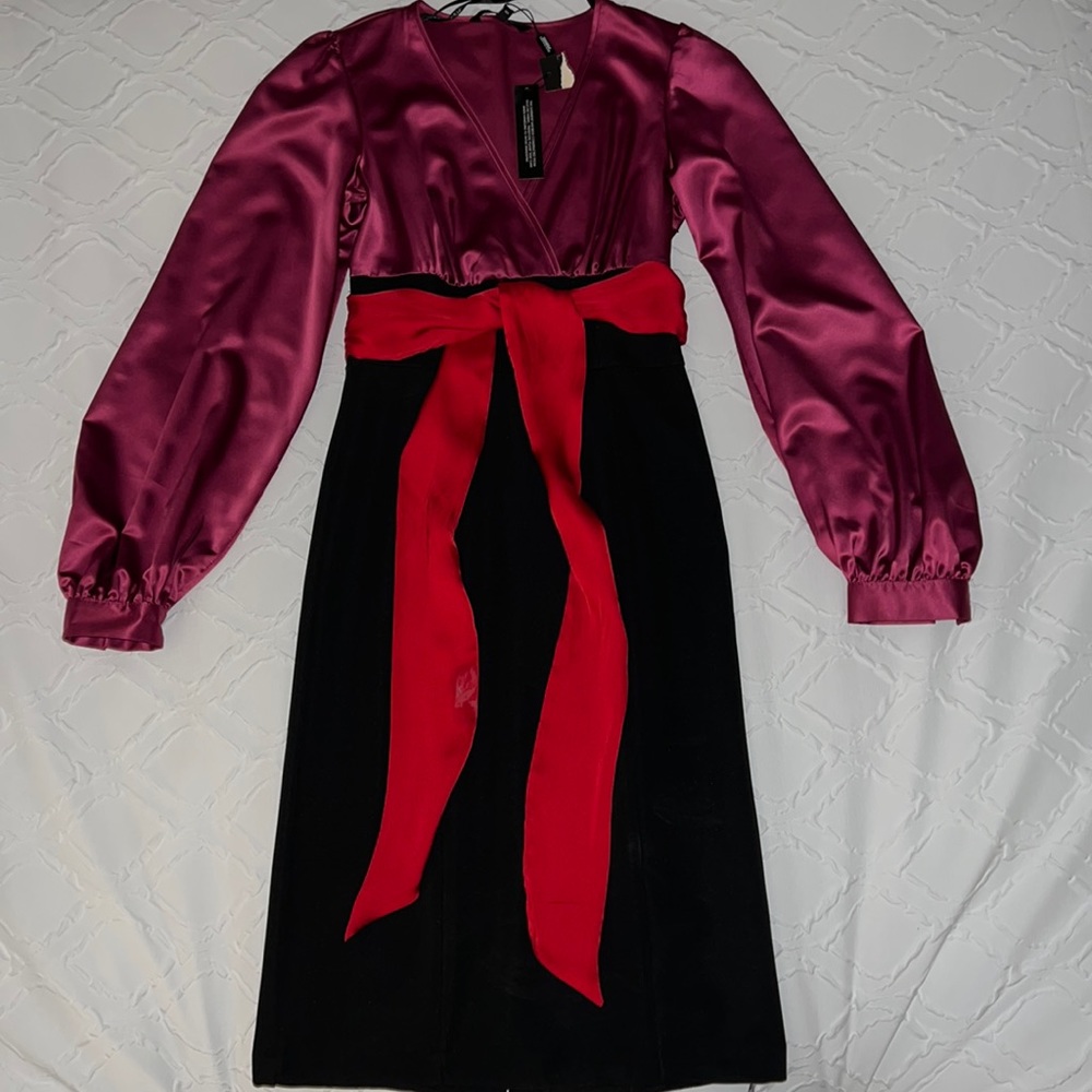 A cocktail dress